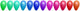 Ballons Multicolores