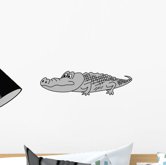 Gray Crocodile White