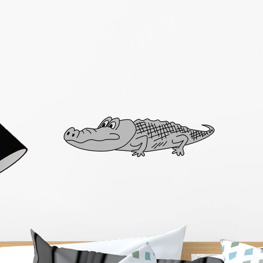 Gray Crocodile White
