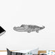Gray Crocodile White
