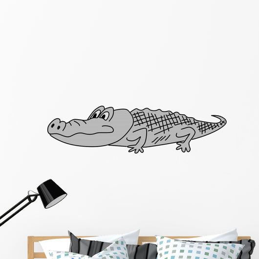 Gray Crocodile White