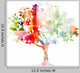 abstract colorful vector tree Wall Decal