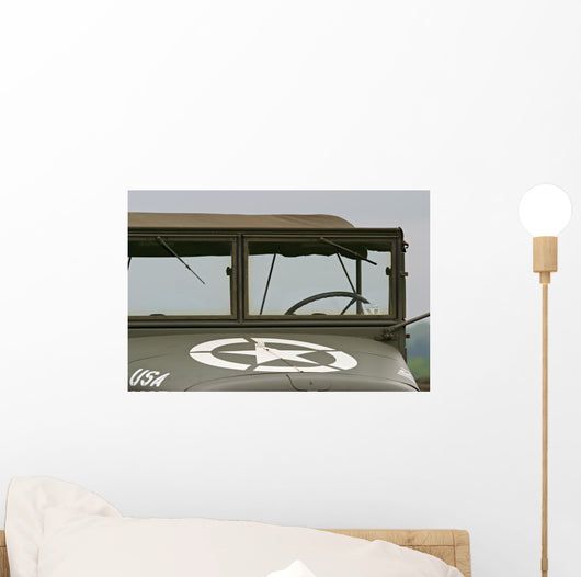 Military Jeep Wall Mural