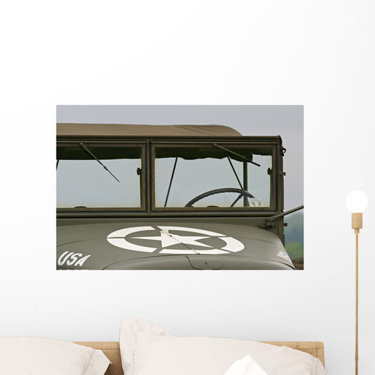 Military Jeep Wall Mural