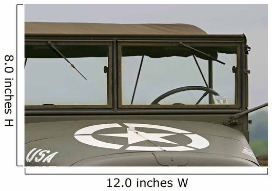 Military Jeep Wall Mural