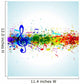 Music background Wall Mural