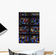 Stained Glass Wall Mural