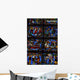 Stained Glass Wall Mural