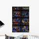 Stained Glass Wall Mural