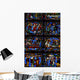 Stained Glass Wall Mural