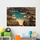 Aerial View Hoover Dam Wall Mural