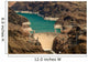 Aerial View Hoover Dam Wall Mural