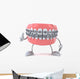 Friendly Braces Dental Wall Decal