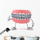 Friendly Braces Dental Wall Decal