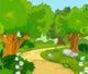 Forest Landscape Wall Mural
