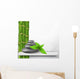 Zen Stone with Bamboo Wall Decal