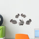 Baby Bunnies Wall Decal