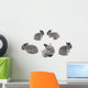 Baby Bunnies Wall Decal