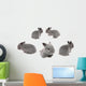 Baby Bunnies Wall Decal