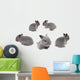 Baby Bunnies Wall Decal