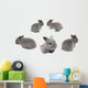 Baby Bunnies Wall Decal