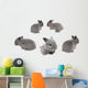 Baby Bunnies Wall Decal