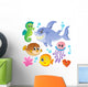 Sea Animals fishes Wall Decal