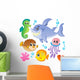 Sea Animals fishes Wall Decal