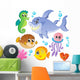 Sea Animals fishes Wall Decal