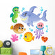 Sea Animals fishes Wall Decal