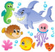 Sea Animals fishes Wall Decal
