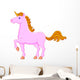 Pink Unicorn Wall Decal