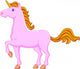 Pink Unicorn Wall Decal