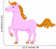 Pink Unicorn Wall Decal