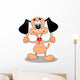 Cartoon Dog Happy with