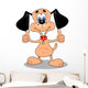 Cartoon Dog Happy with