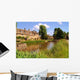 Lower Slaughter and River, Gloucestershire, England Wall Decal