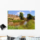 Lower Slaughter and River, Gloucestershire, England Wall Decal