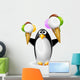 ice creme penguin Wall Decal