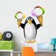 ice creme penguin Wall Decal