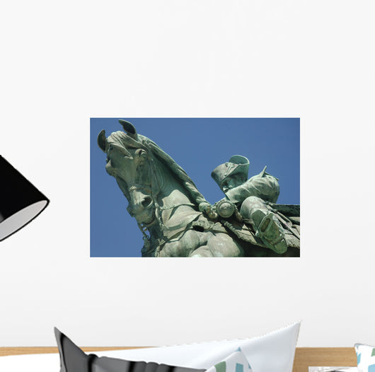 Napoleon on horseback Wall Mural