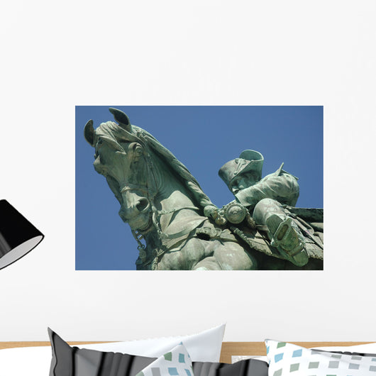 Napoleon on horseback Wall Mural