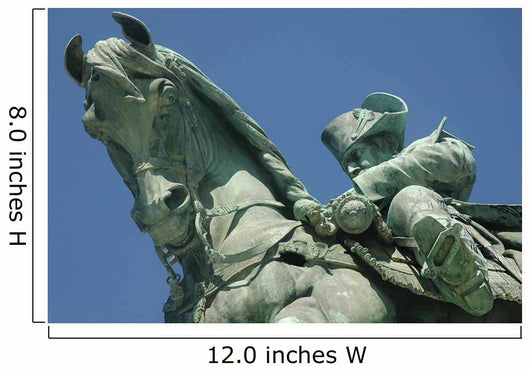 Napoleon on horseback Wall Mural