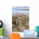 sand castle Wall Mural