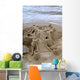 sand castle Wall Mural