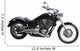 Motorcycle isolated on white Wall Decal