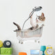Cat Shower Wall Decal