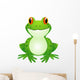 Funny toad cartoon Wall Decal