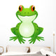 Funny toad cartoon Wall Decal
