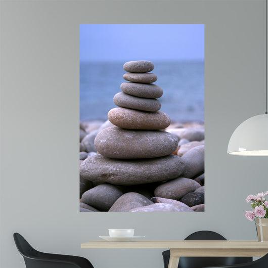 Stone Pyramid Wall Mural